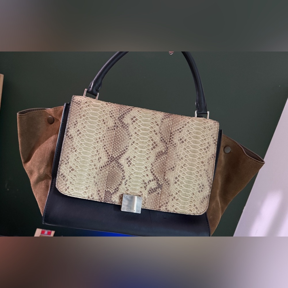 Celine Trapeze Python Tricolor Bag Medium - Reasonable
Offers considered!